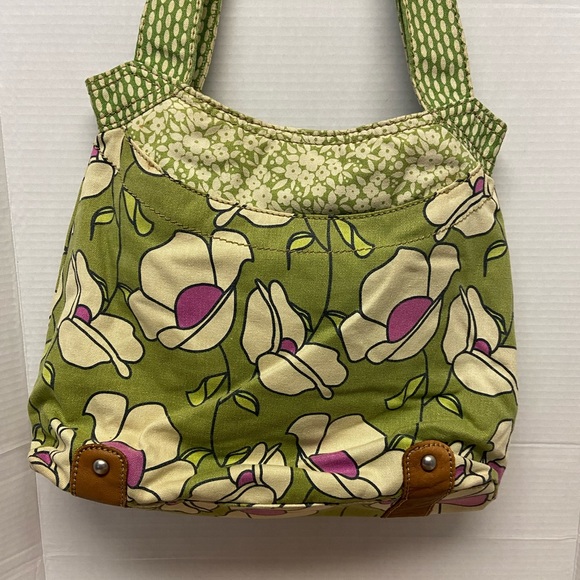 Fossil Floral Flower Print Tote Bag - Picture 3 of 11